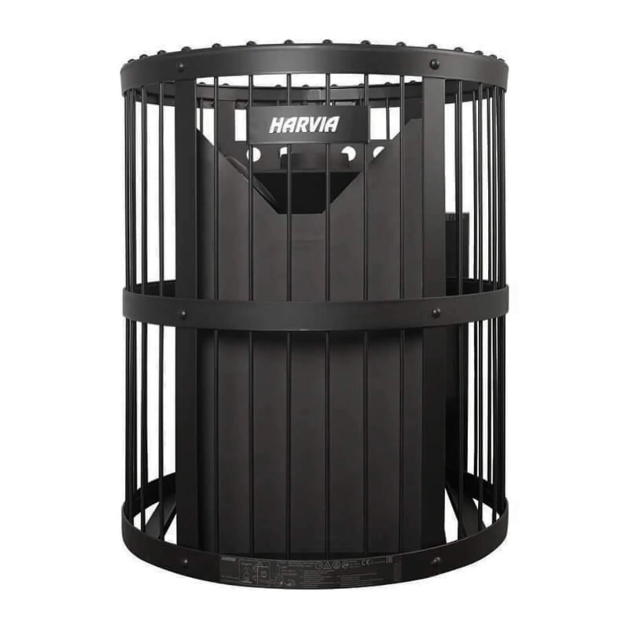 Harvia Legend Duo Wood Burning Sauna Stove/Fireplace Combo With Sauna Stones (SAK30749) - Image 4