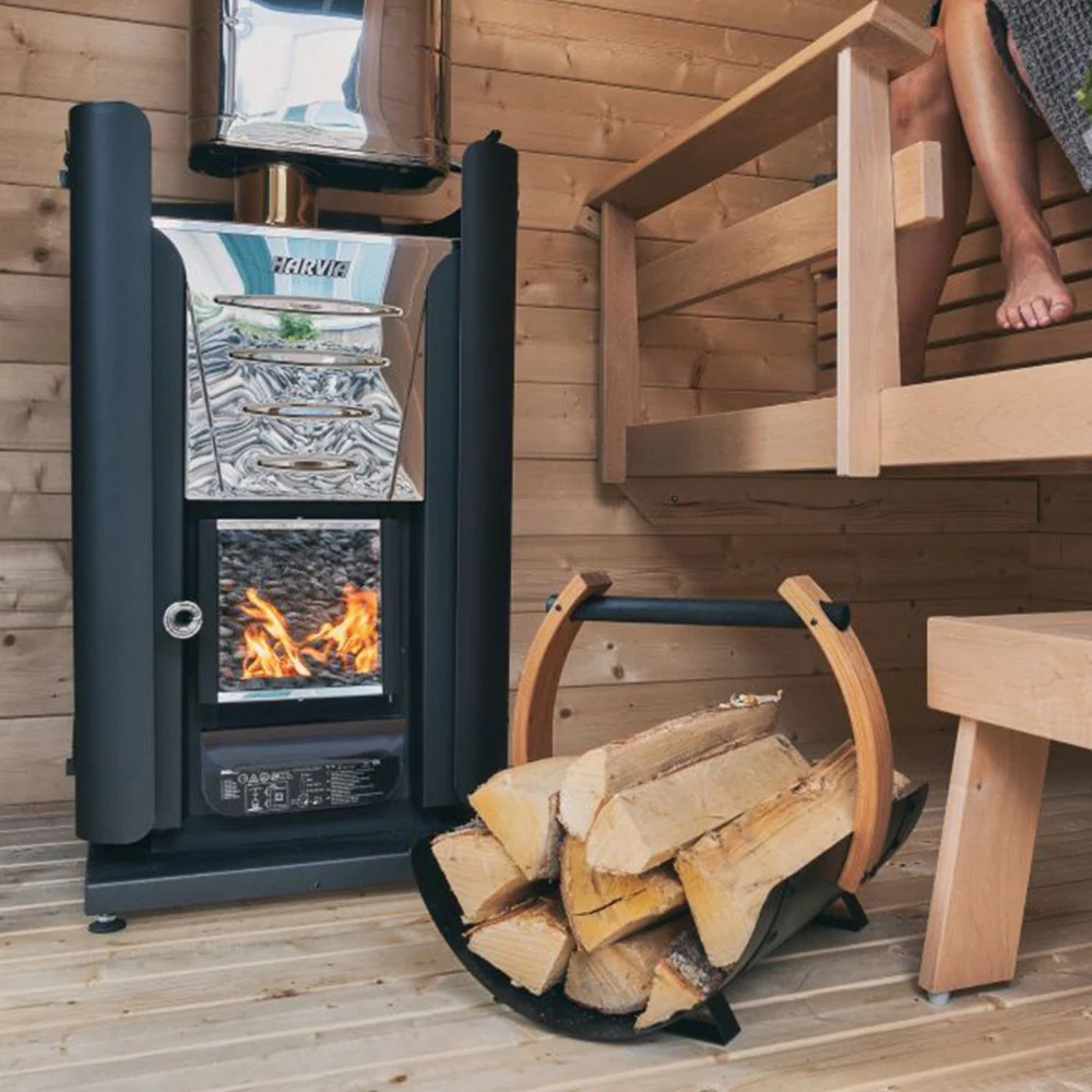 Harvia Pro 20 Premium Wood-Burning Sauna Heater Stove Package [PRO20-PKG] (SAK15748) - Image 4