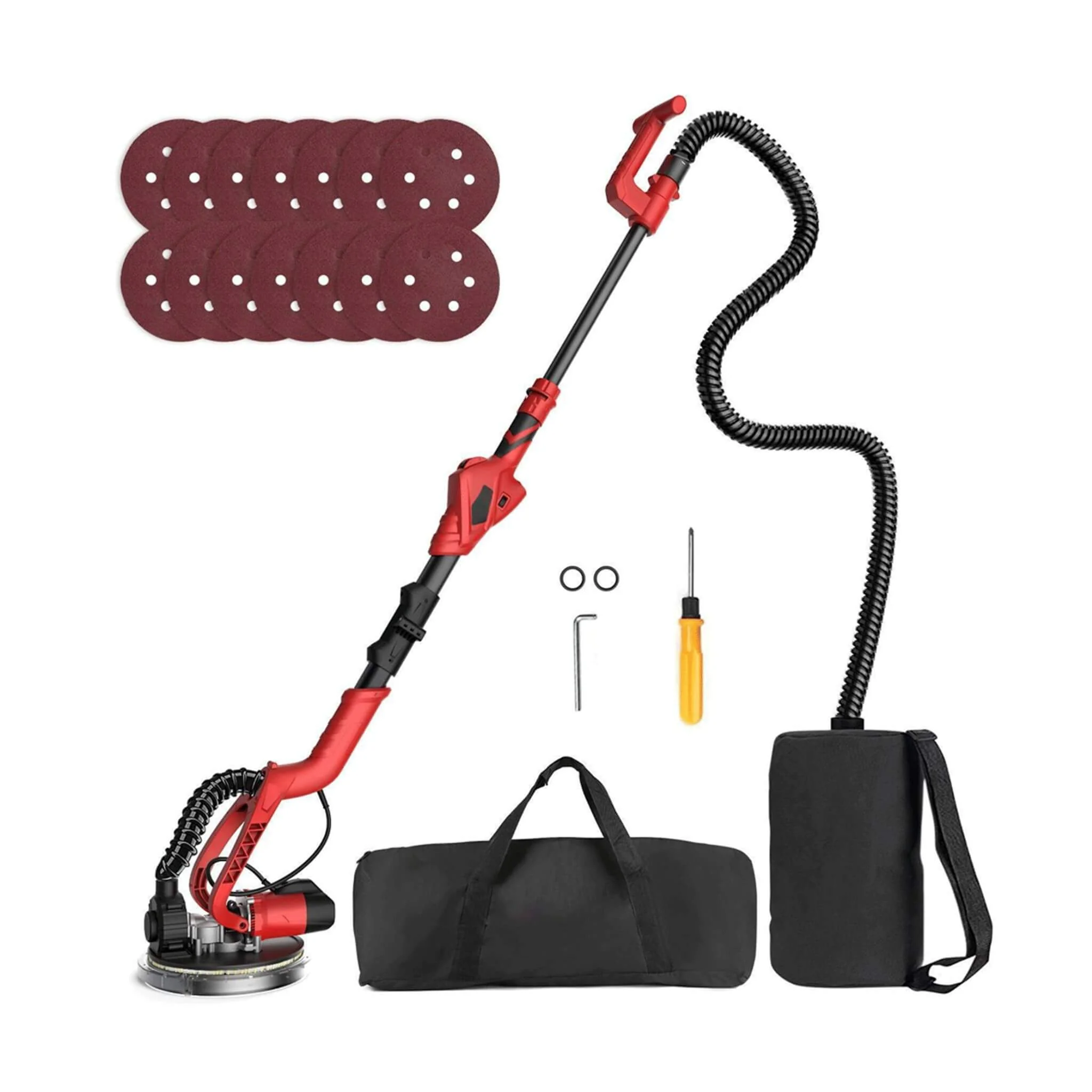 Heavy-Duty 710W Drywall Ceiling Pole Sander Vacuum Tool (SAK93935) - Image 8