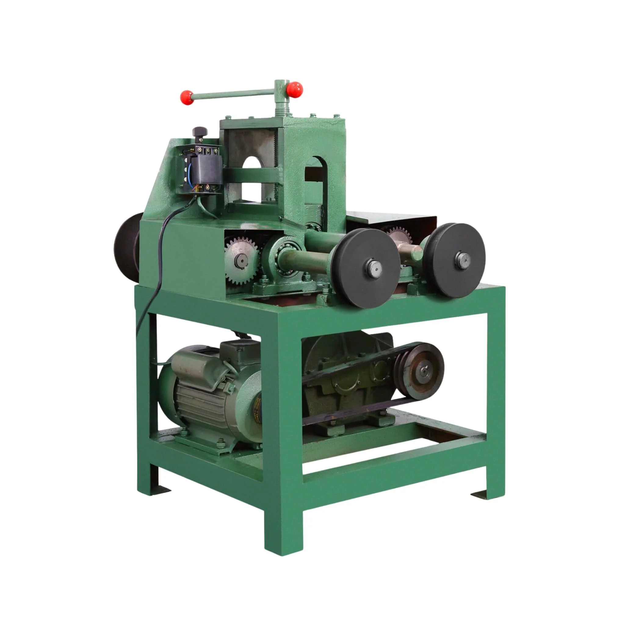 32-Inch Heavy-Duty Electric Industrial Square Pipe Tube Bender Machine With Die Set (SAK21576) - Image 10