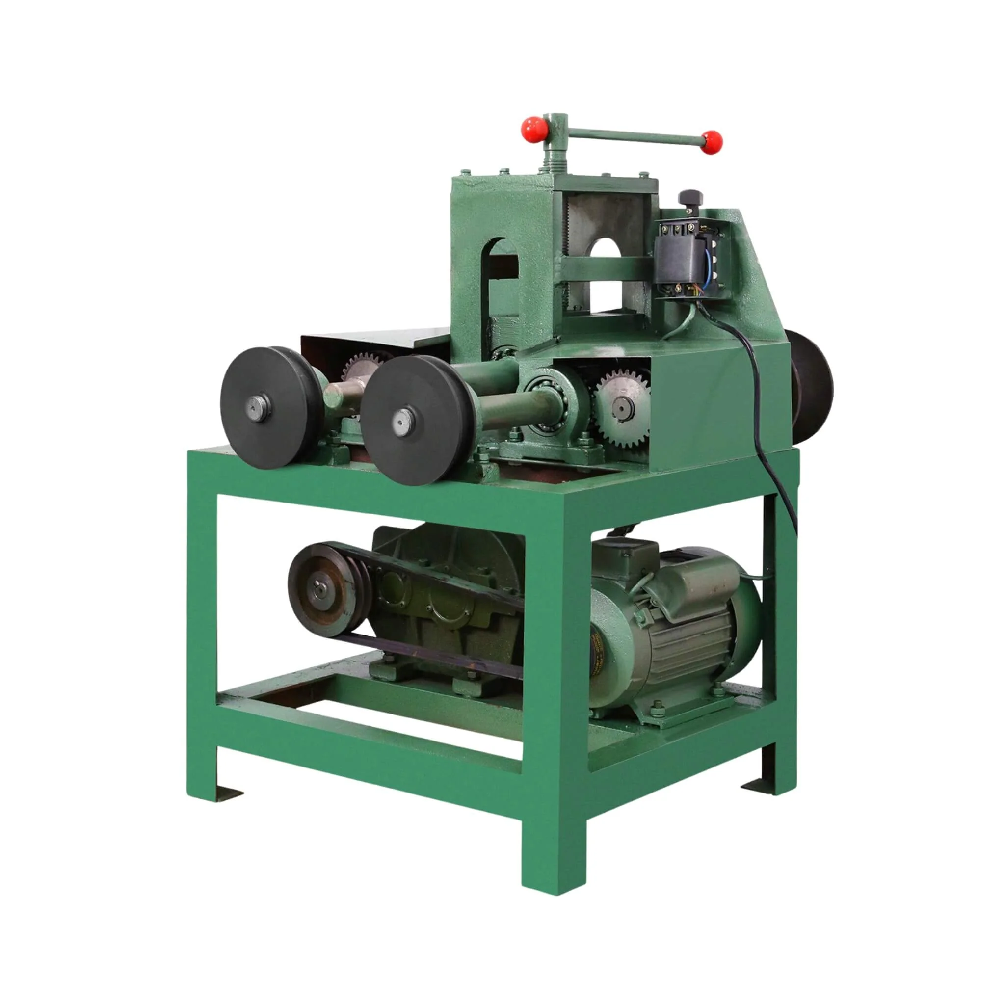 32-Inch Heavy-Duty Electric Industrial Square Pipe Tube Bender Machine With Die Set (SAK21576) - Image 6