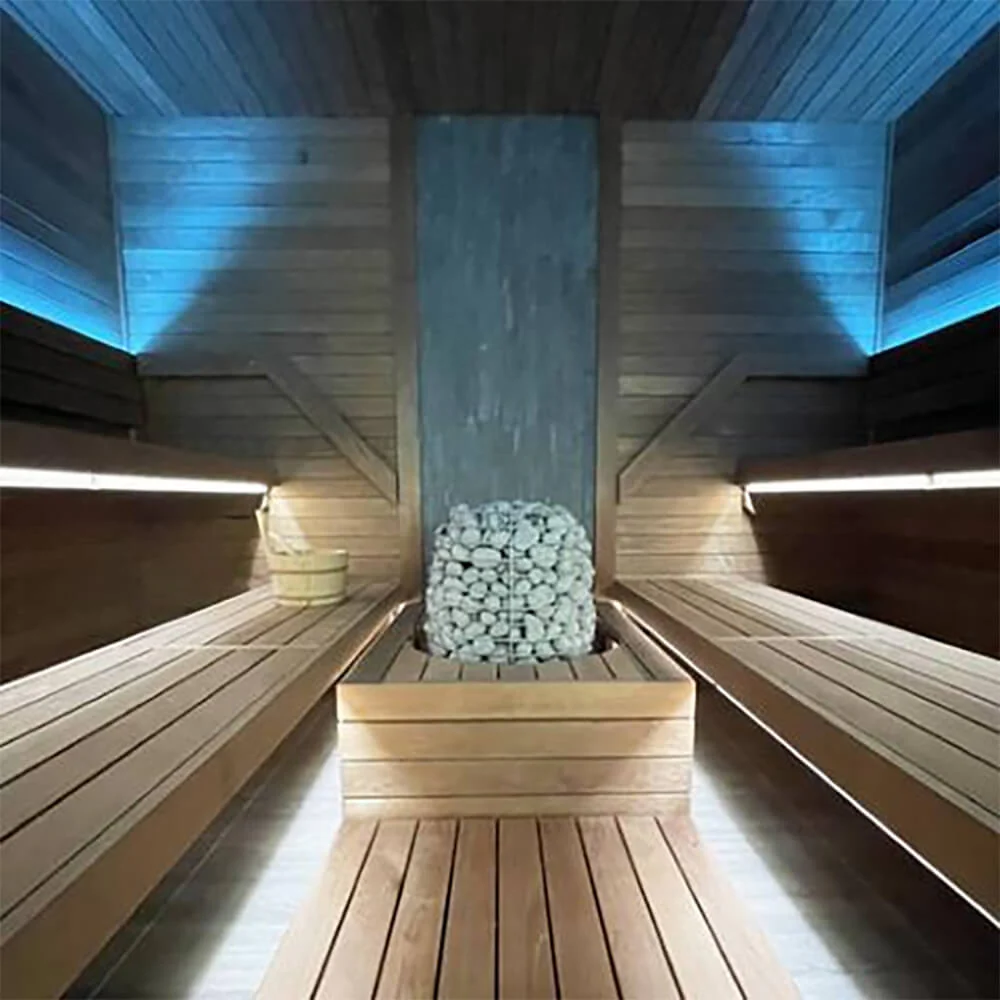 Huum Hive Premium Floor-Mounted Sauna Heater With UKU Control, Extension Box & Sauna Stones (SAK61250) - Image 4