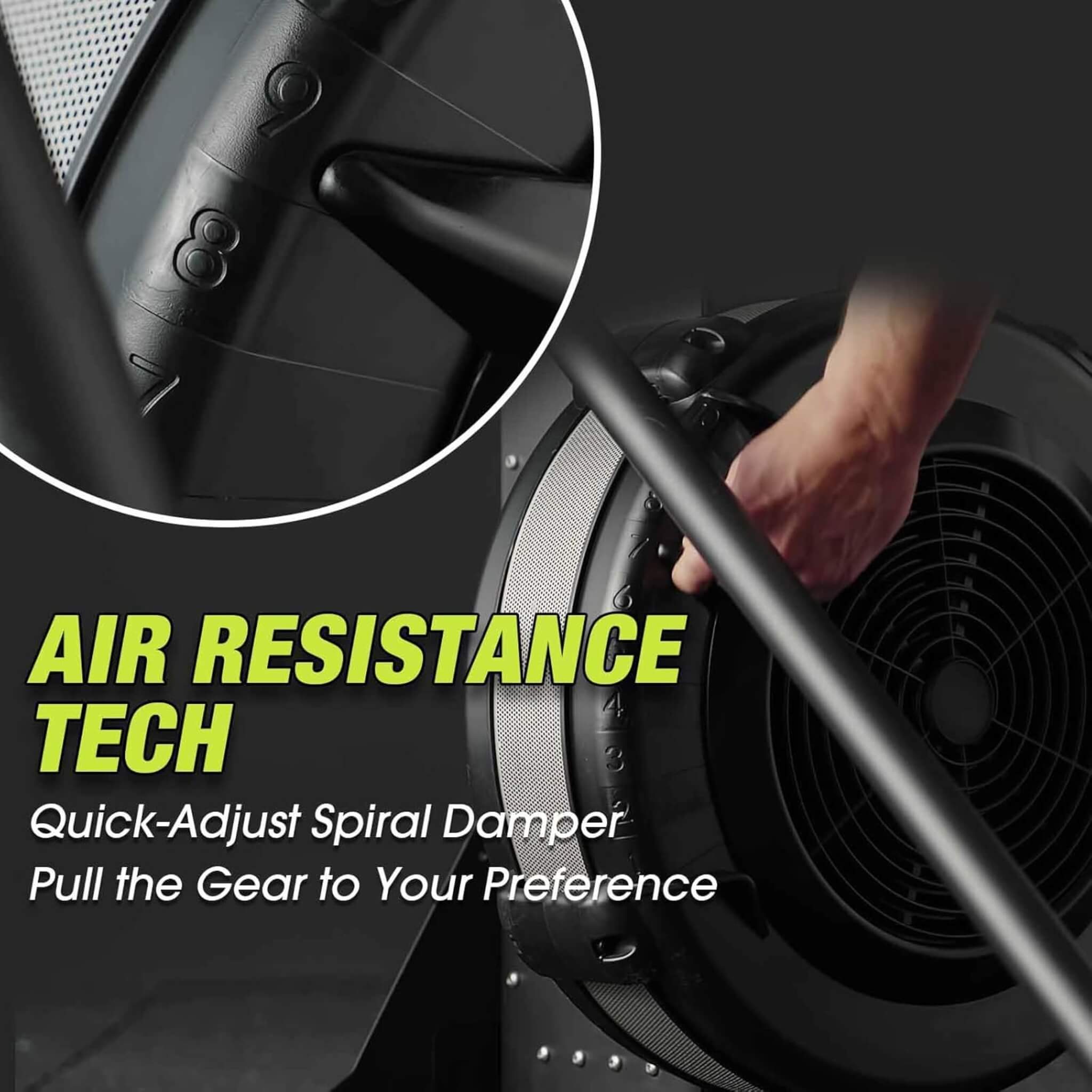 Rovix Premium Indoor Aerobic Ski Glider Training Exercise Gym Machine (SAK19564) - Image 3