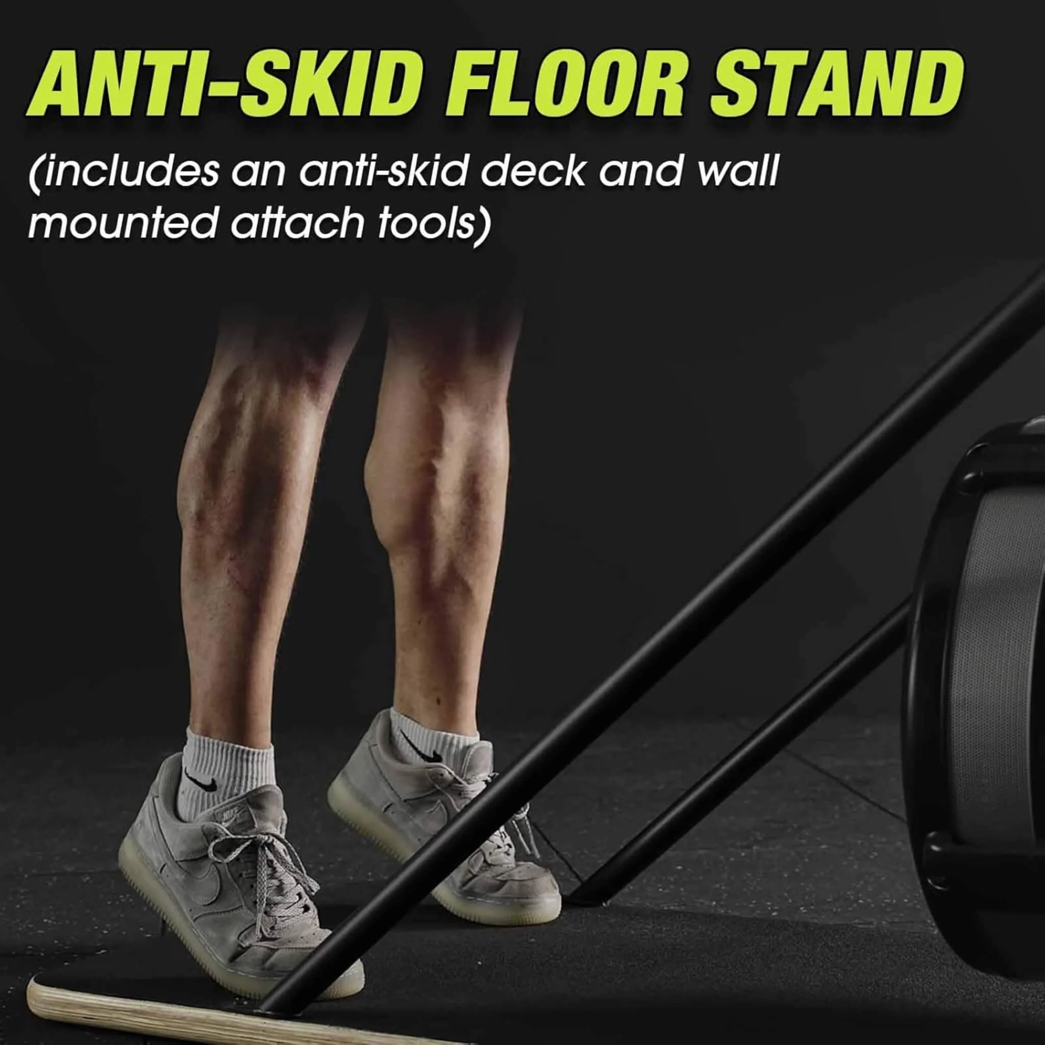 Rovix Premium Indoor Aerobic Ski Glider Training Exercise Gym Machine (SAK19564) - Image 4