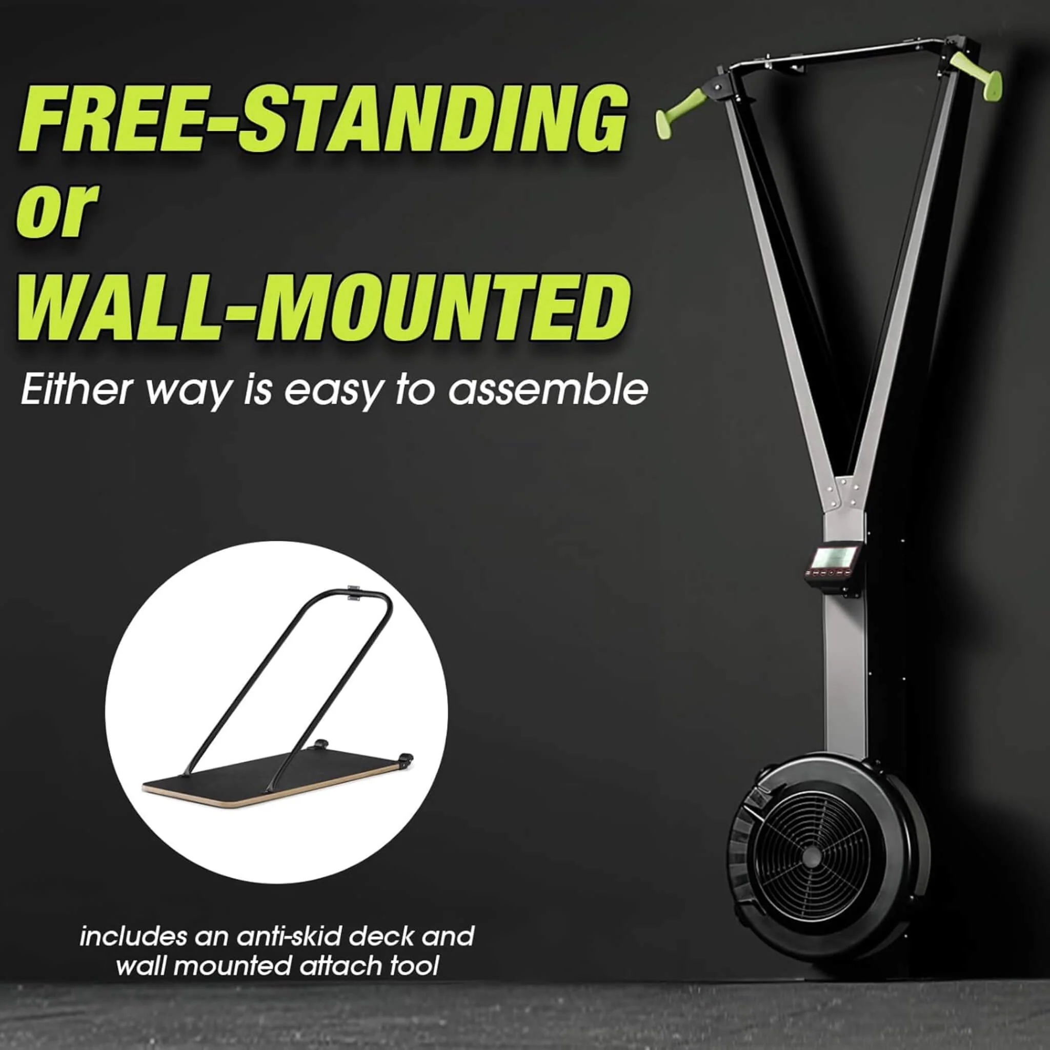Rovix Premium Indoor Aerobic Ski Glider Training Exercise Gym Machine (SAK19564) - Image 5