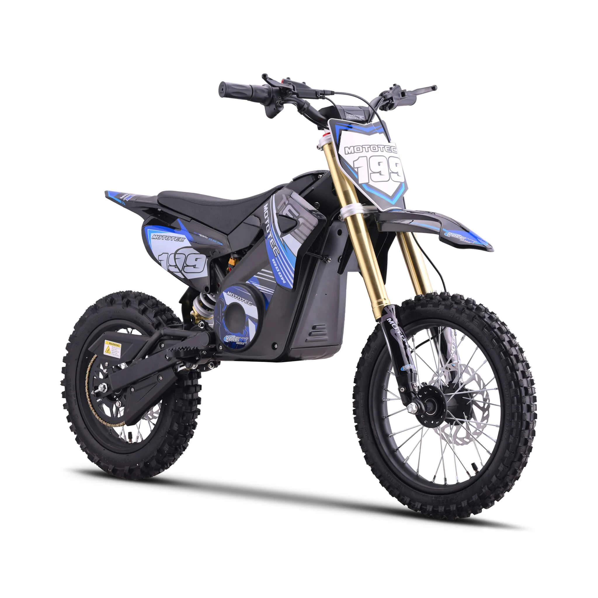 MotoTec 48V 1800W Pro High-Performance Electric Dirt Bike (SAK51948) - Image 11