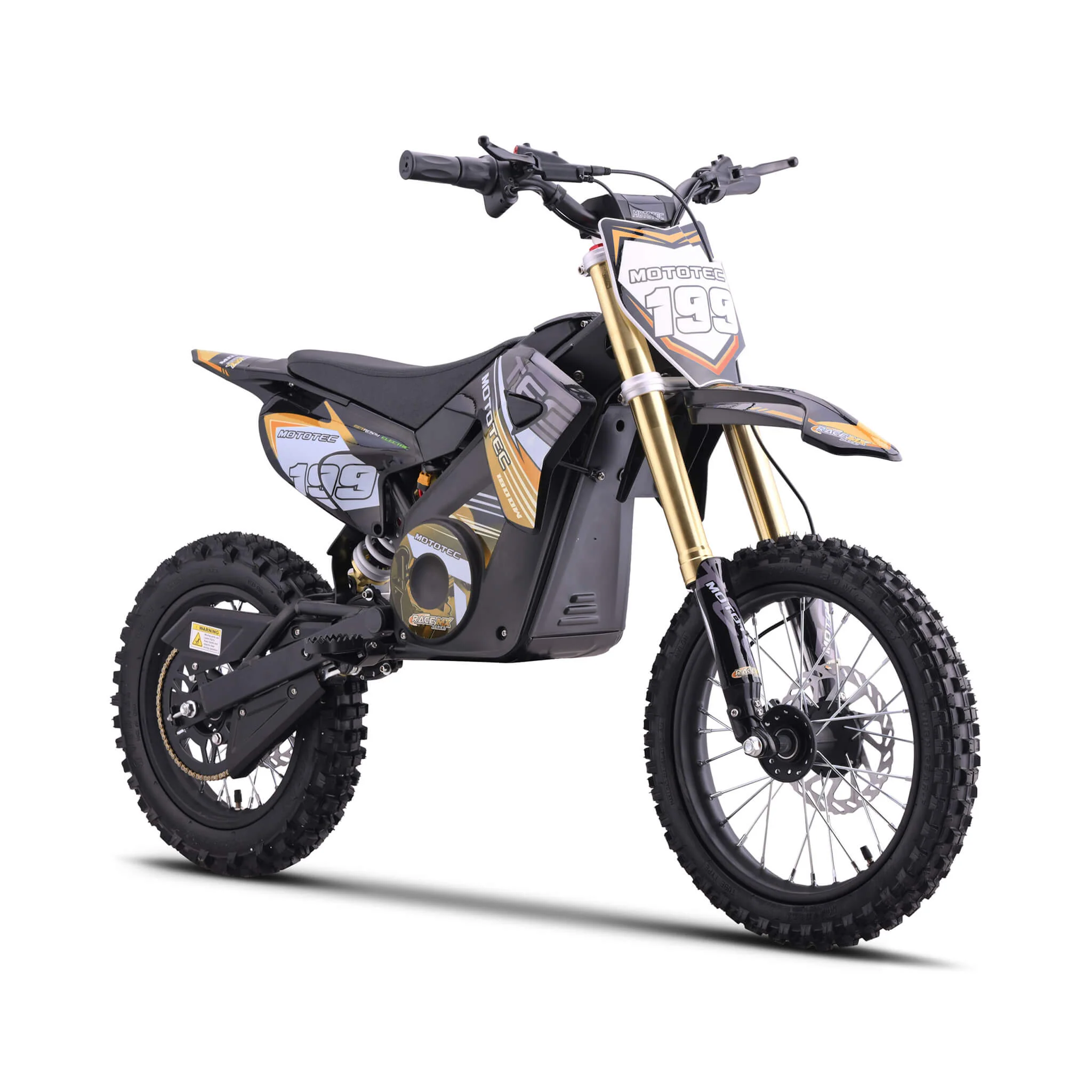 MotoTec 48V 1800W Pro High-Performance Electric Dirt Bike (SAK51948) - Image 12