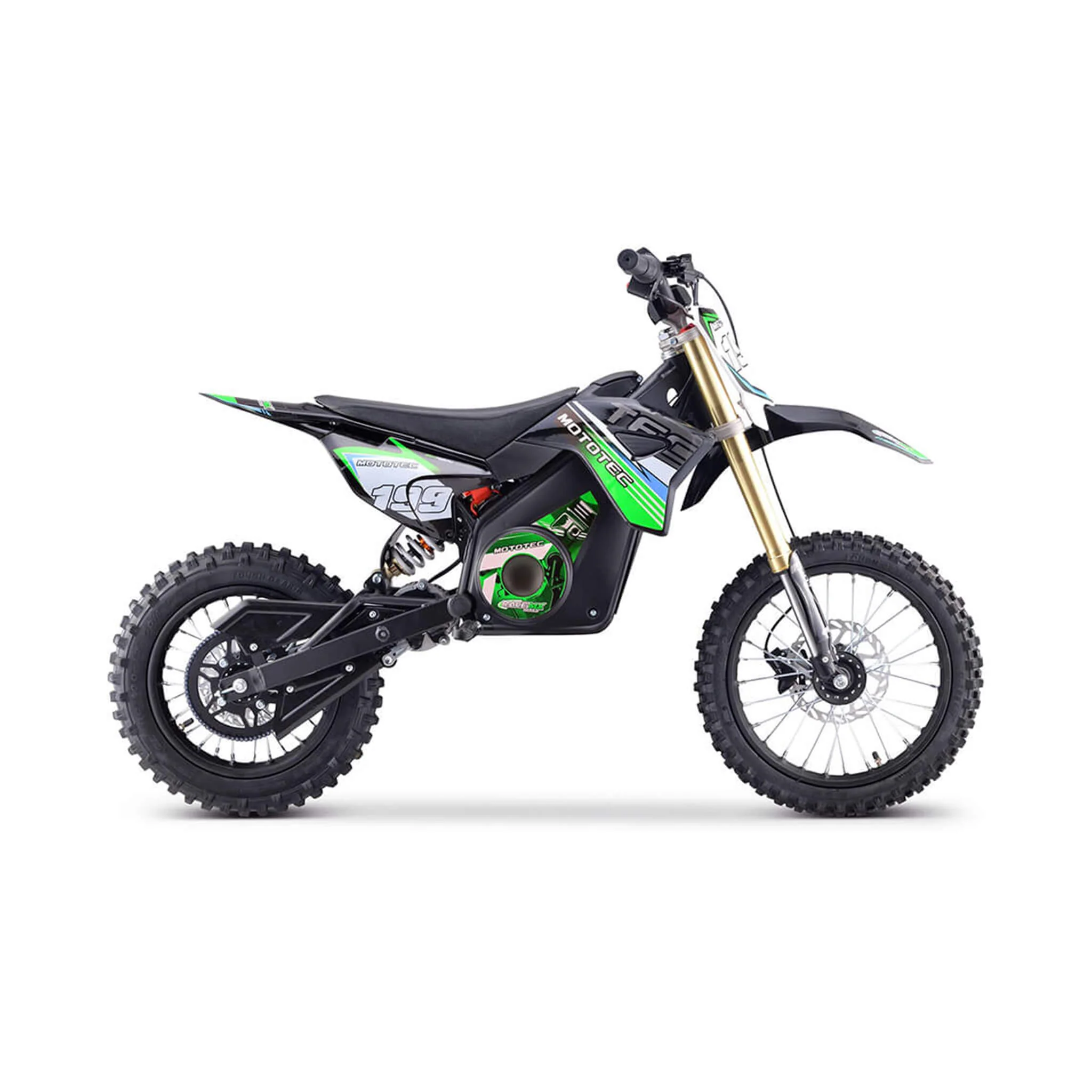 MotoTec 48V 1800W Pro High-Performance Electric Dirt Bike (SAK51948) - Image 3