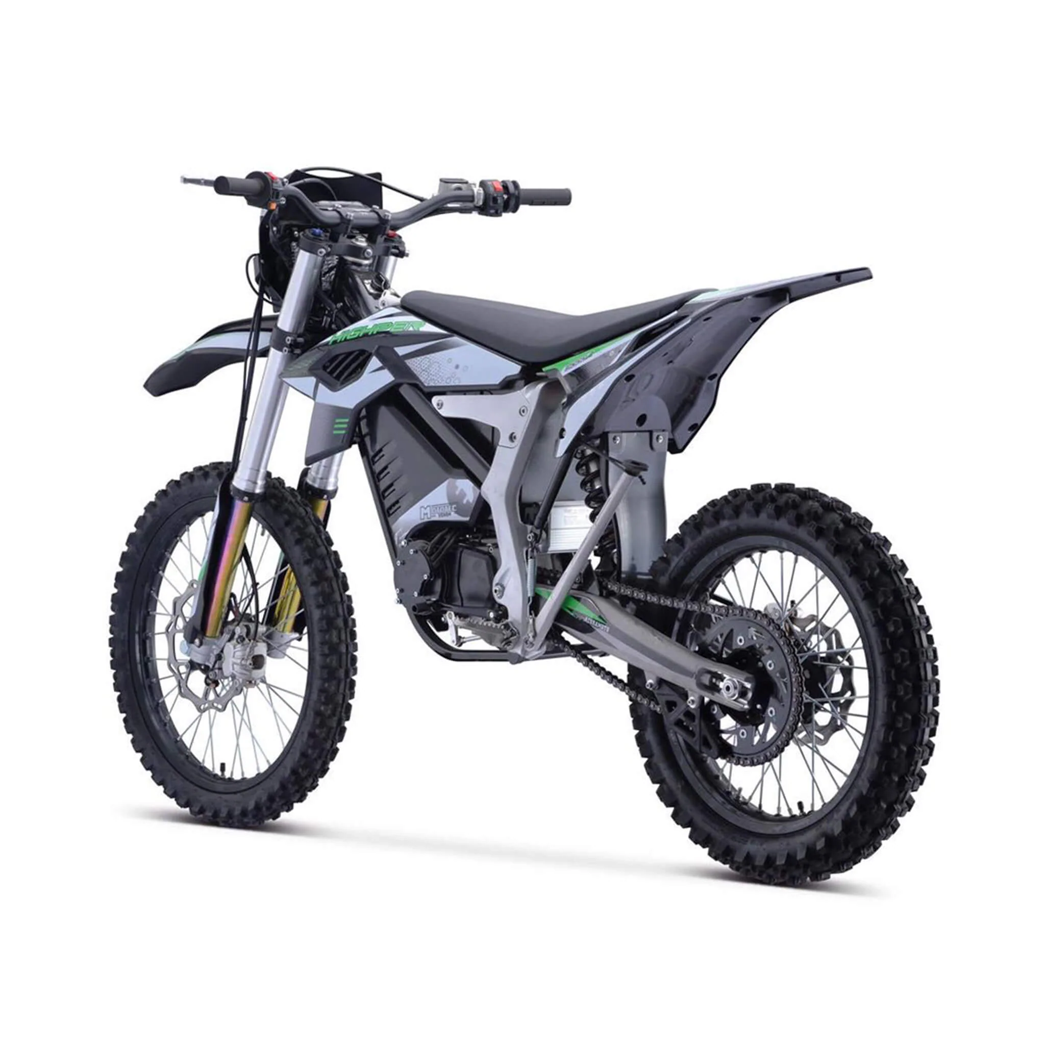 MotoTec Venom High-Performance 72V/12000W Electric Dirt Bike, White (SAK70326) - Image 5
