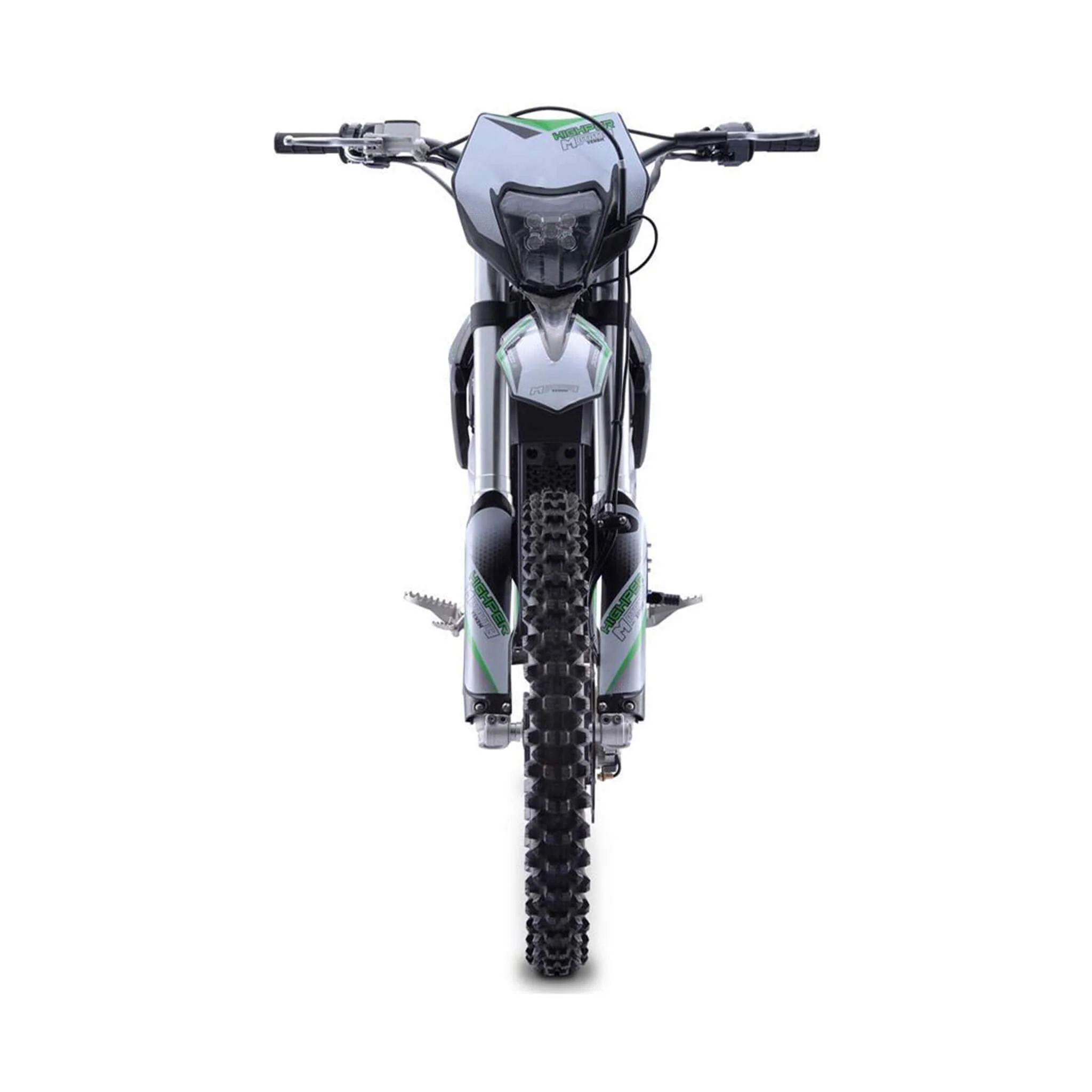 MotoTec Venom High-Performance 72V/12000W Electric Dirt Bike, White (SAK70326) - Image 9