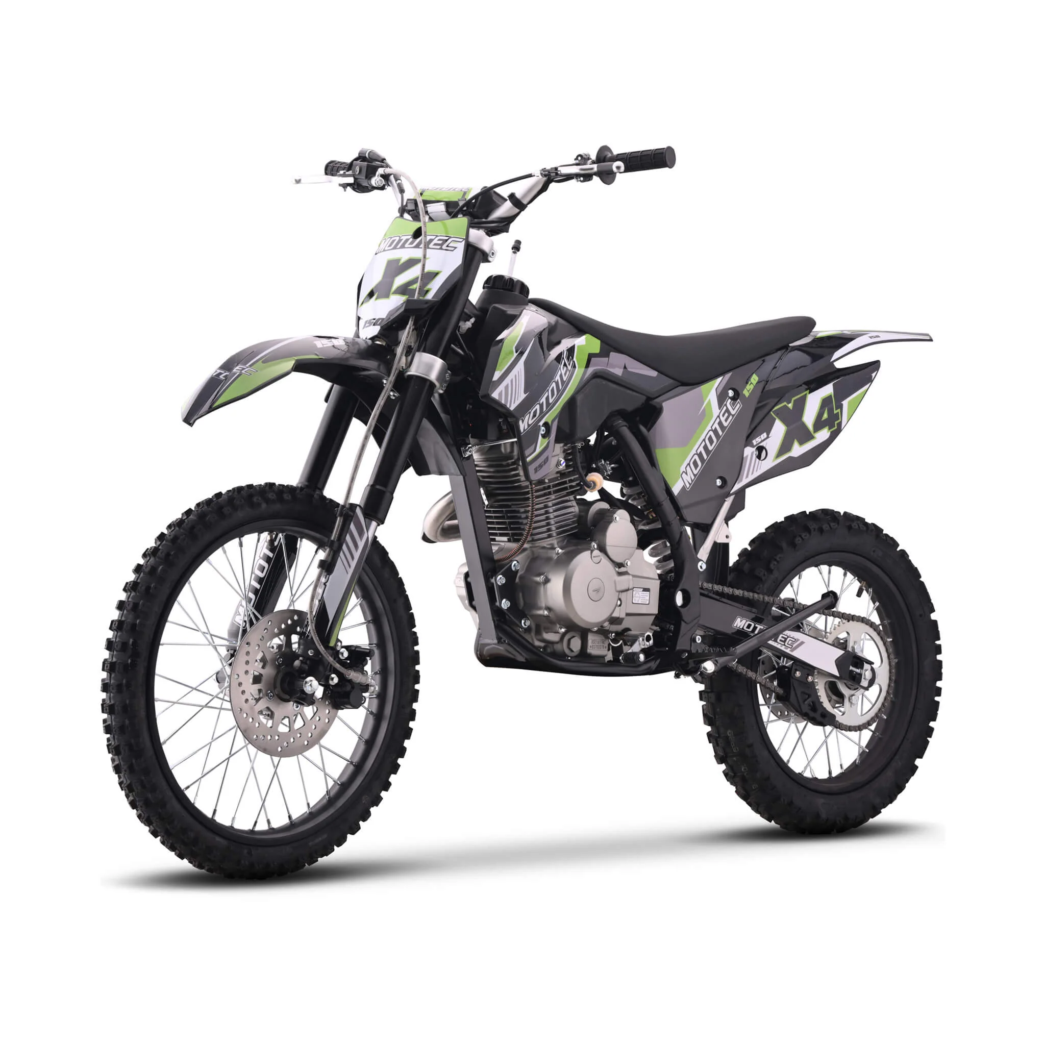 MotoTec X4 150CC 4-Stroke High-Performance Gas-Powered Dirt Bike (SAK95731) - Image 4