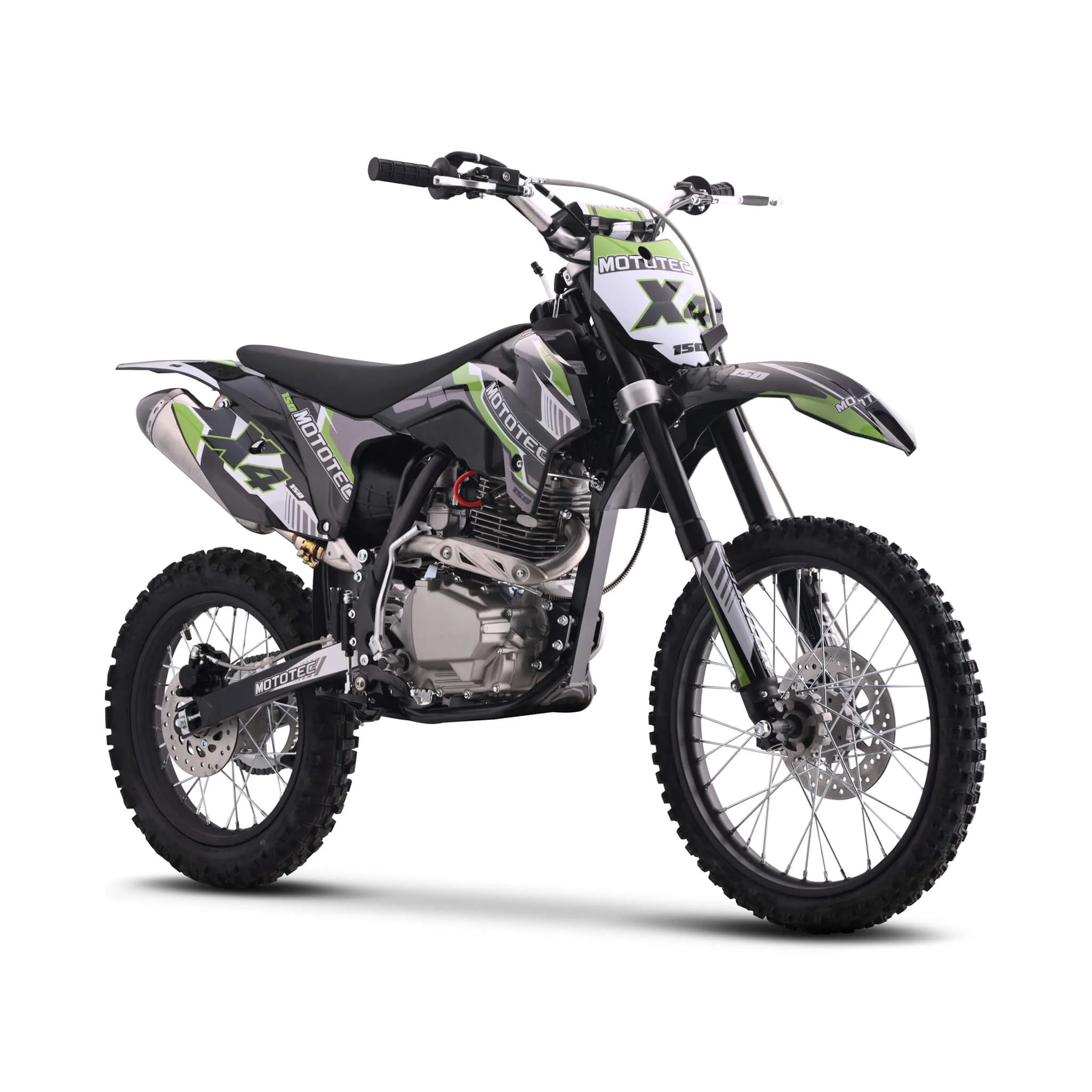 MotoTec X4 150CC 4-Stroke High-Performance Gas-Powered Dirt Bike (SAK95731) - Image 8