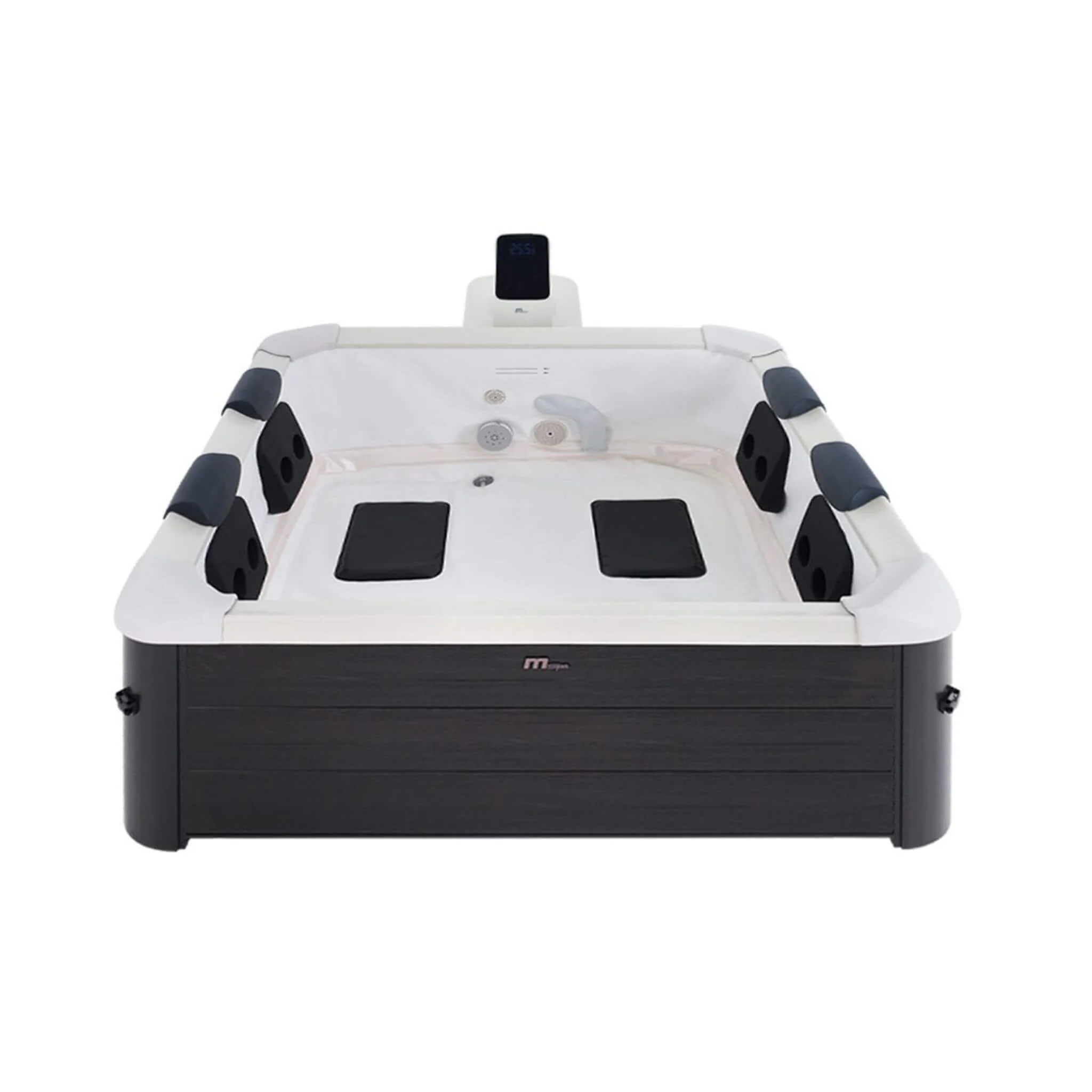MSpa Oslo Supreme 6-Person 120 Jets Square Spa W/ LED Lights & Integrated App Control [F-OS063W] (SAK93516) - Image 5