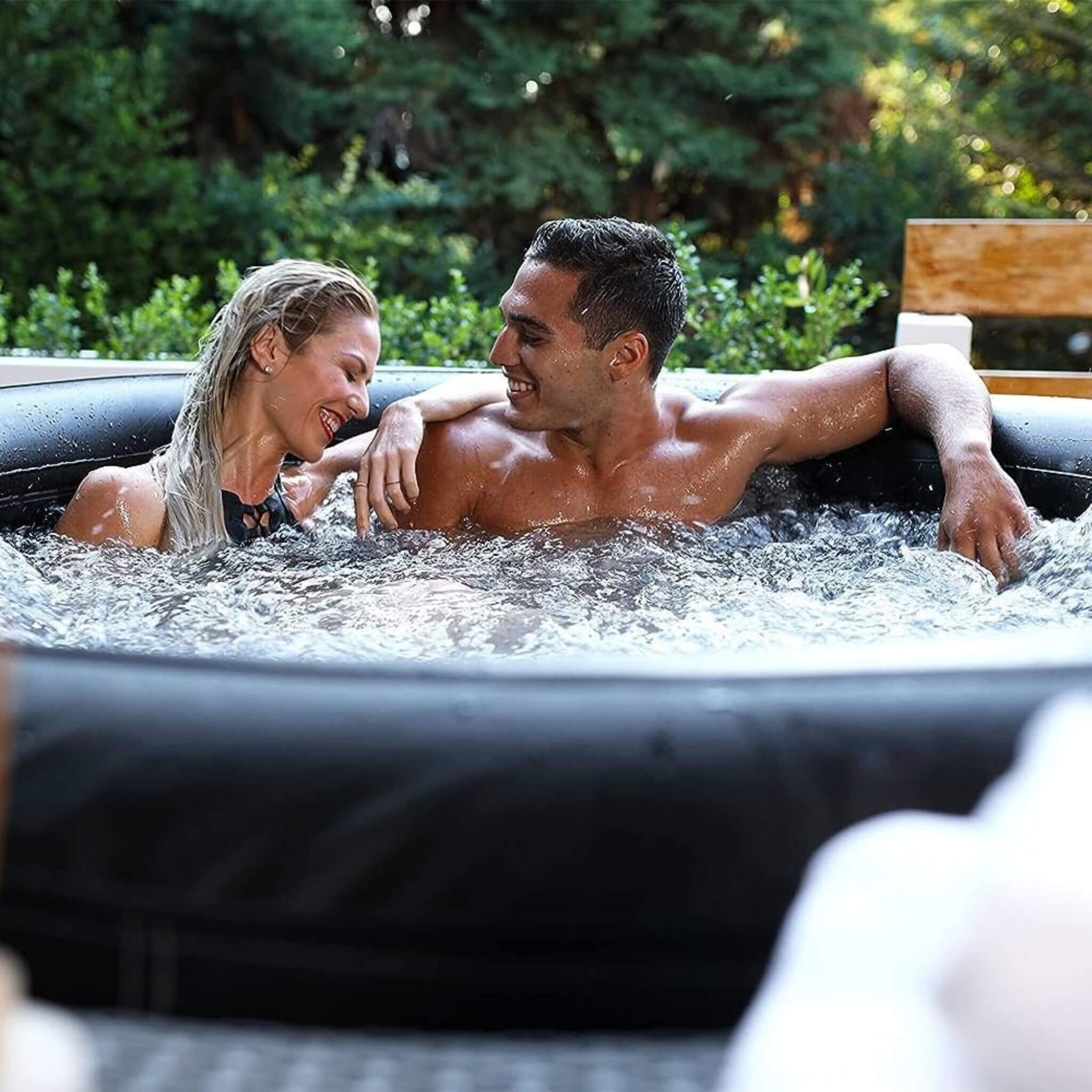 MSpa Camaro Premium Series 81-Inch Six-Person Inflatable Hot Tub & Spa W/ 138 Bubble Jets [P-CA063] (SAK72904) - Image 5