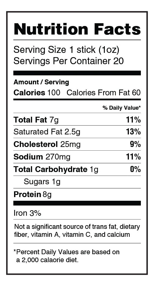 Pepperoni Flavor Snack Sticks - 20 count - Image 3