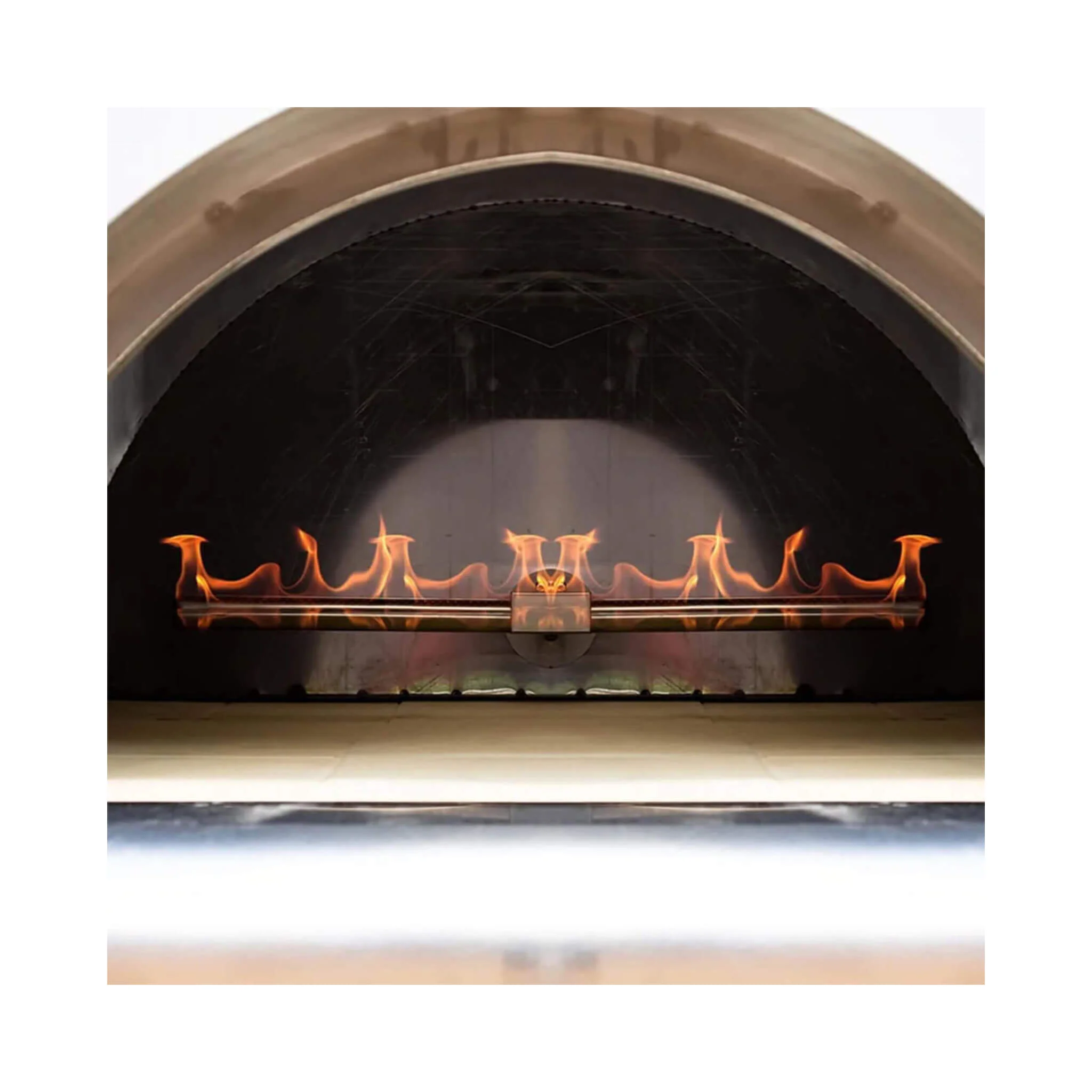 Pinnacolo Ibrido Portable Hybrid Outdoor Wood Fired & Gas Backyard Pizza Oven (SAK96482) - Image 10