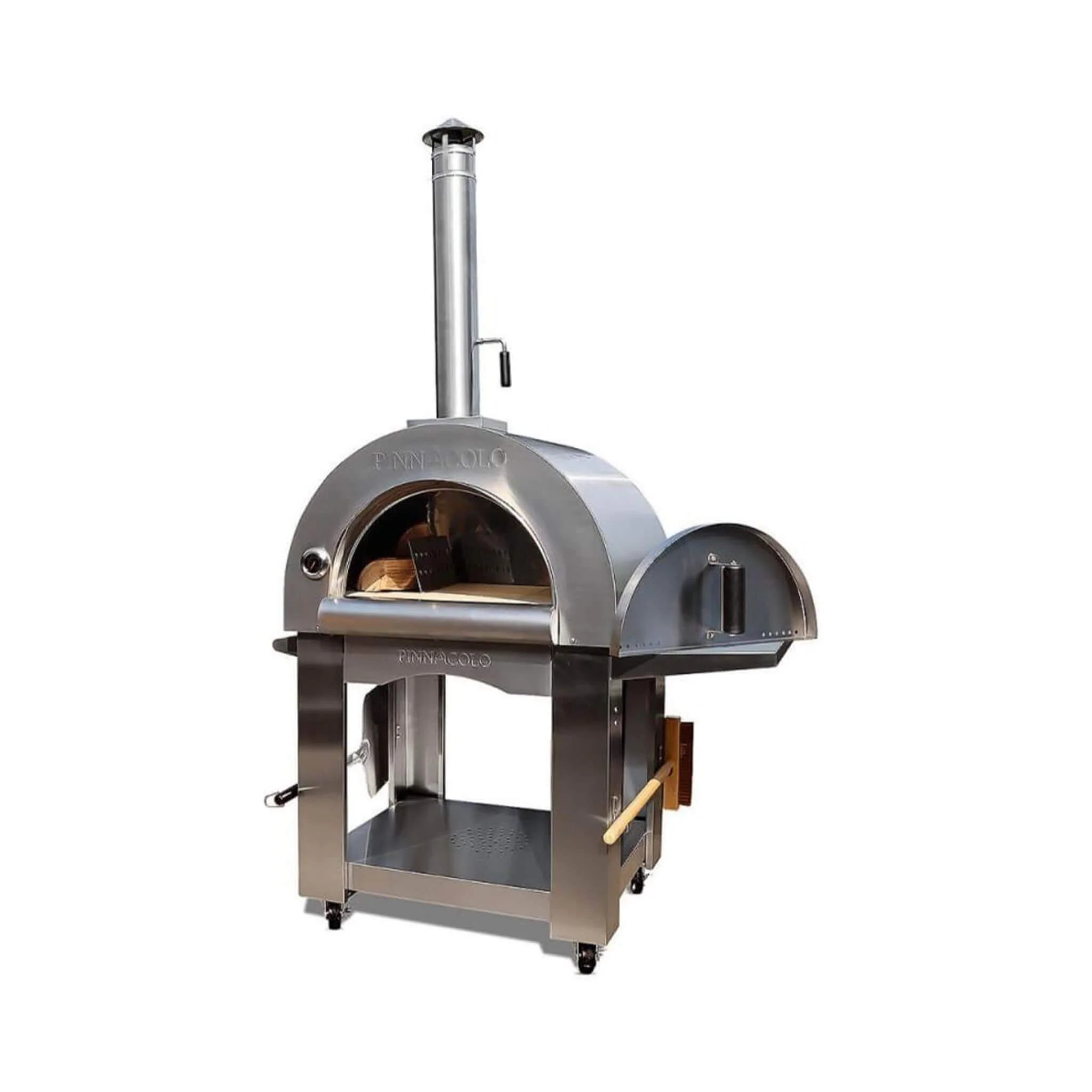 Pinnacolo Premio Portable Outdoor Wood Fired Backyard Pizza Oven (SAK91327) - Image 4