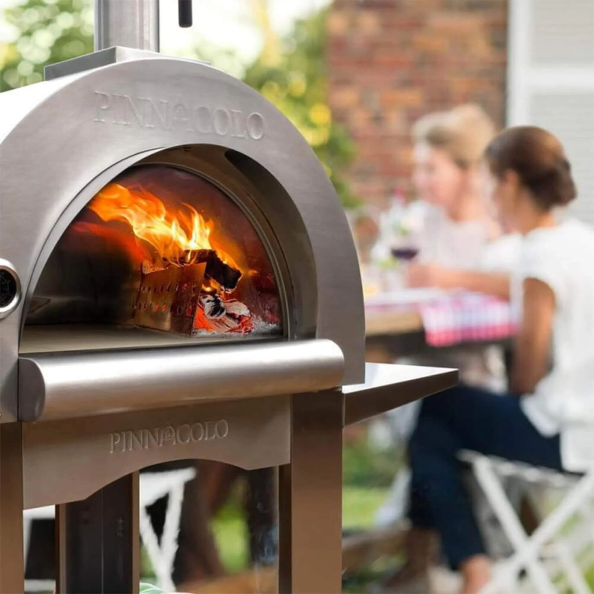 Pinnacolo Premio Portable Outdoor Wood Fired Backyard Pizza Oven (SAK91327) - Image 5