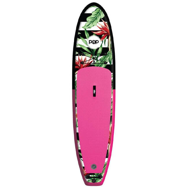 Pop Board Co. Inflatable Board 10'6 Royal Hawaiian Pink/Black (97536410) - Image 3