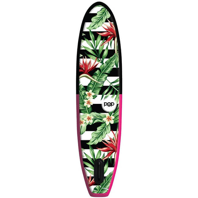 Pop Board Co. Inflatable Board 10'6 Royal Hawaiian Pink/Black (97536410) - Image 5