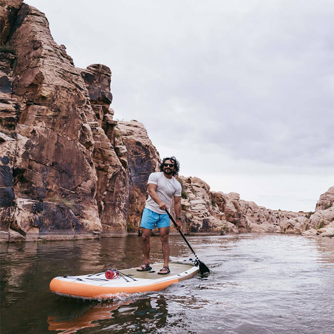 Pop Board Co. Premium Inflatable Board 11'6 El Capitan Green/Orange (91634628) - Image 10