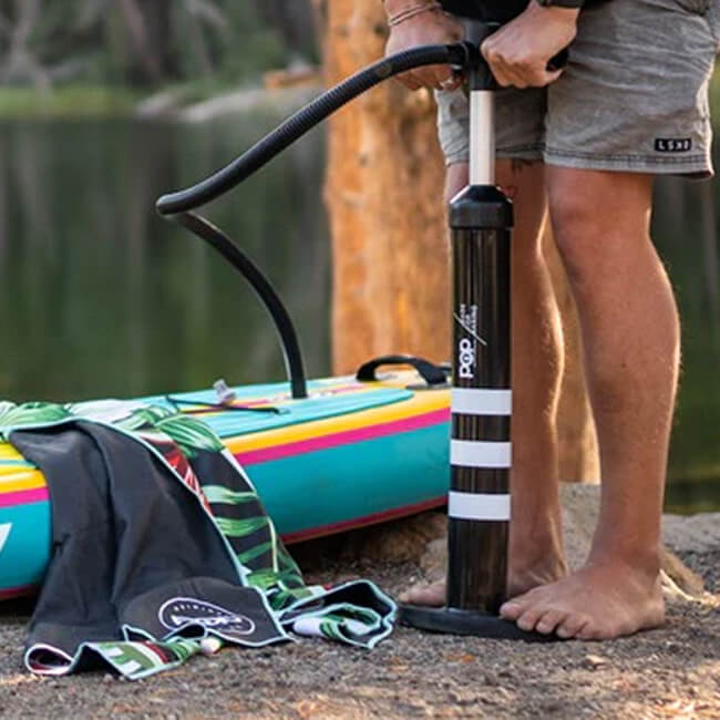 Pop Board Co. Premium Inflatable Board 11'6 El Capitan Green/Orange (91634628) - Image 15