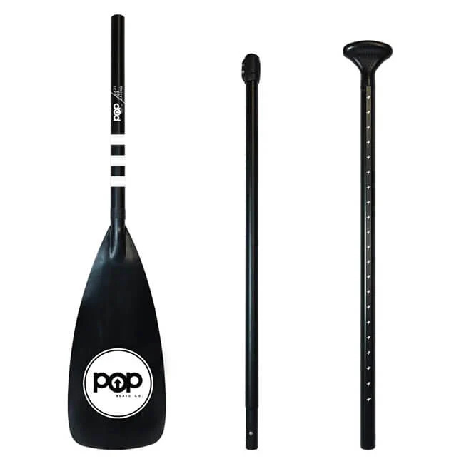 Pop Board Co. Premium Inflatable Paddle Board 11'0 Yacht Hopper Turq/Pink/Ylw (92646029) - Image 3