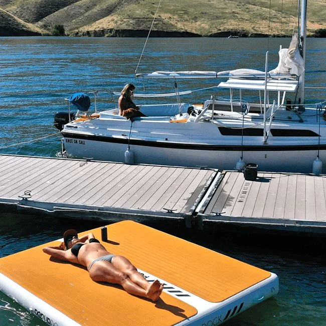 Pop Board Co. Large Inflatable PopUp Dock, 8x7' (98788519) - Image 10