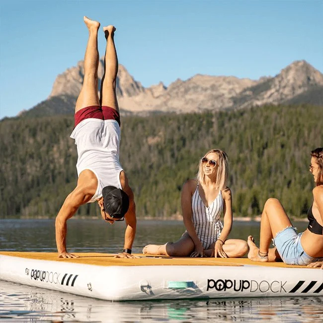 Pop Board Co. Large Inflatable PopUp Dock, 8x7' (98788519) - Image 11