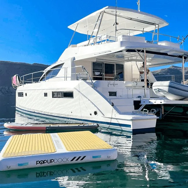 Pop Board Co. Large Inflatable PopUp Dock, 8x7' (98788519) - Image 12