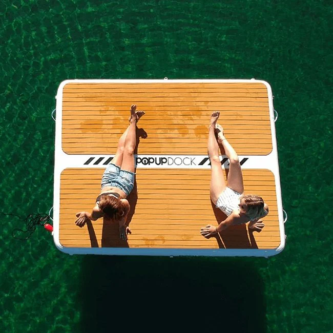 Pop Board Co. Large Inflatable PopUp Dock, 8x7' (98788519) - Image 13