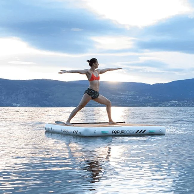 Pop Board Co. Large Inflatable PopUp Dock, 8x7' (98788519) - Image 3