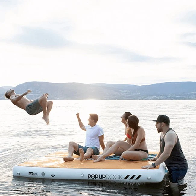 Pop Board Co. Large Inflatable PopUp Dock, 8x7' (98788519) - Image 8