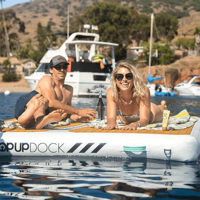 Pop Board Co. Large Inflatable PopUp Dock, 8x7' (98788519) - Image 9