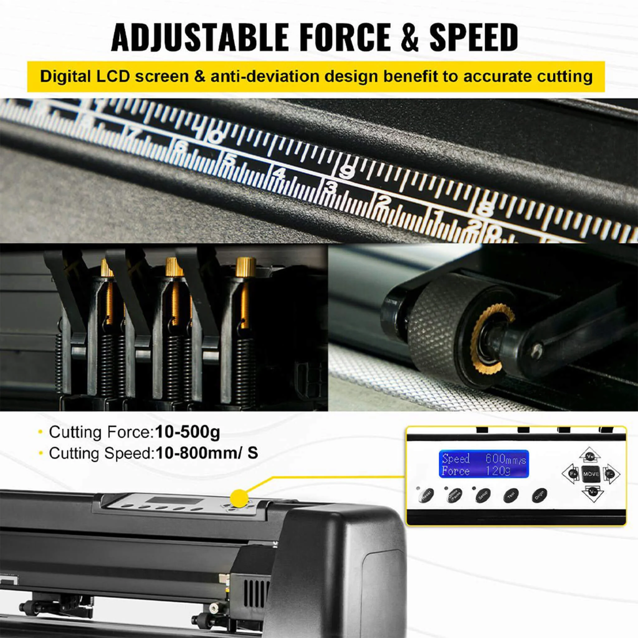 Premium 53-Inch Vinyl Design Cutting Plotter Machine Kit (SAK26843) - Image 5