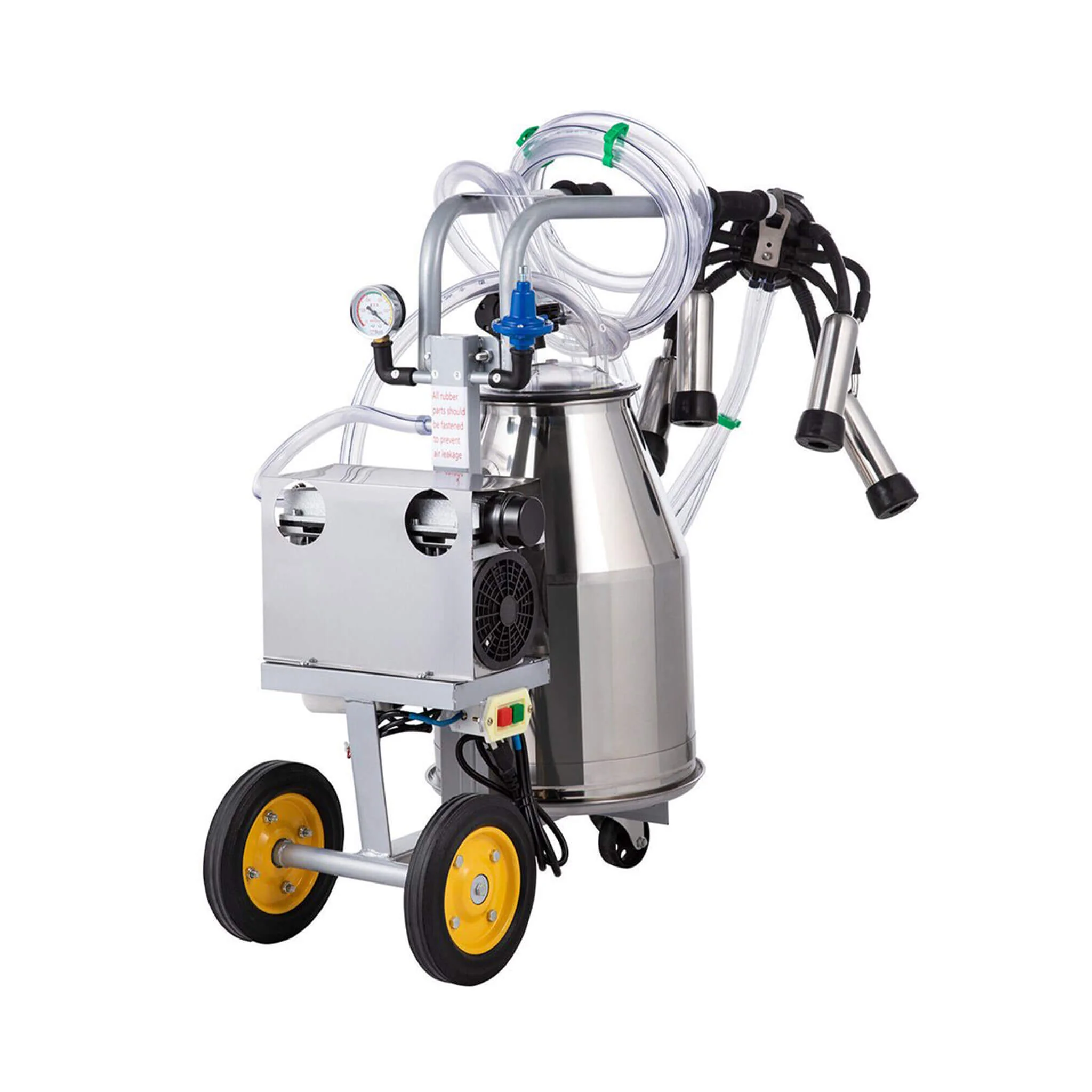 Premium Electric Cow Goat Milking Machine With Milk Bucket, 25L (SAK83260) - Image 7