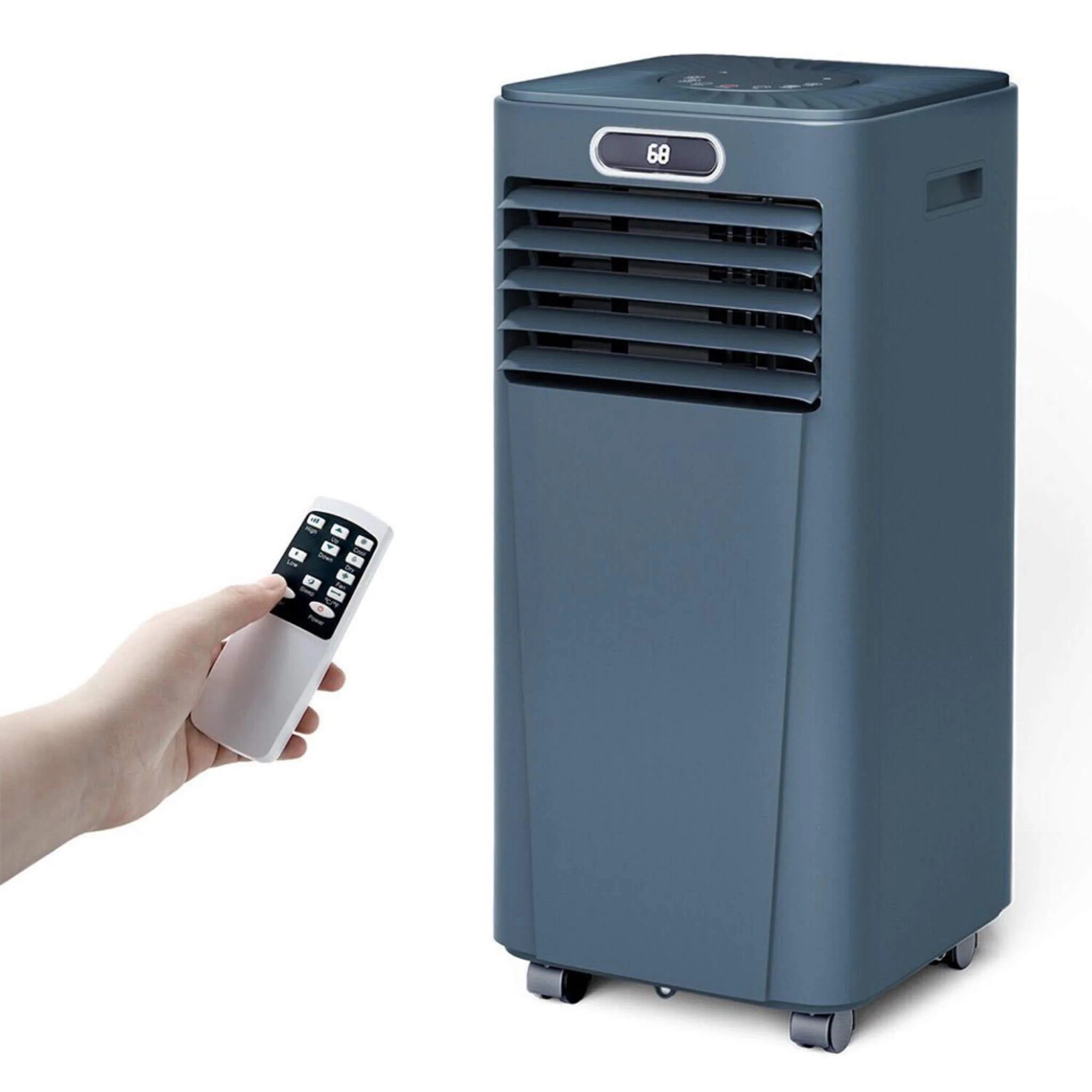 Premium Freestanding AC Unit With Remote Control, 10K BTU (SAK41642) - Image 12