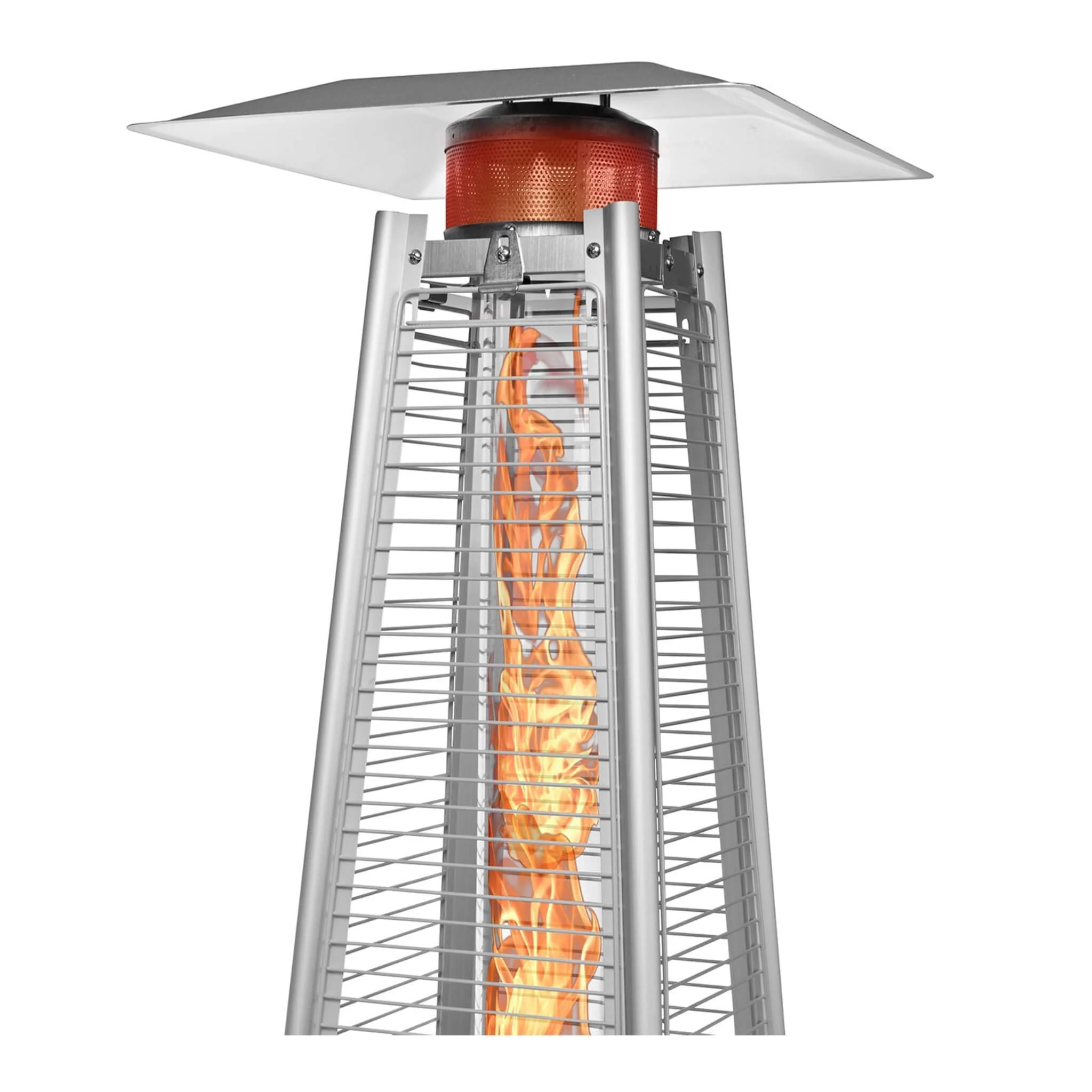 Alora Premium 40K BTU Outdoor Pyramid Propane Gas Patio Deck Heater (SAK41328) - Image 3