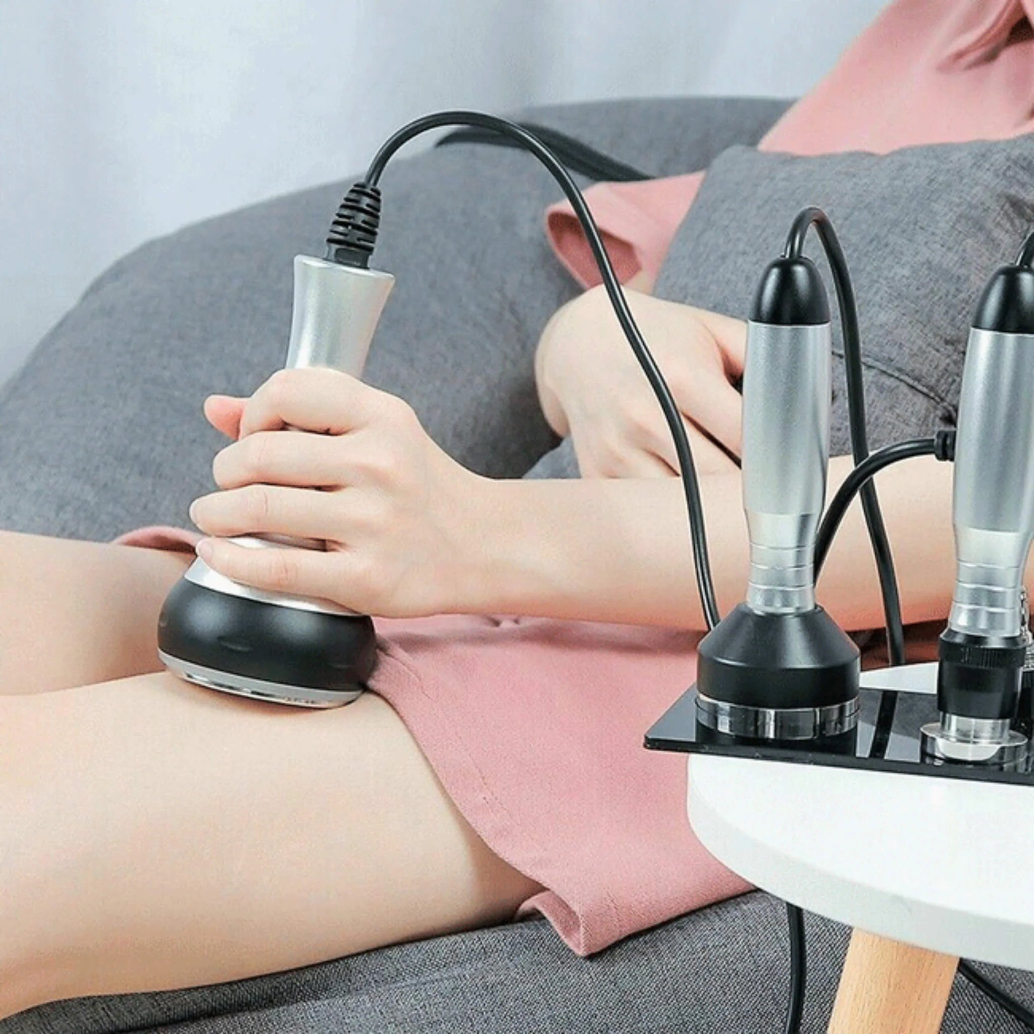Professional Ultrasonic Cavitation RF Laser Lipo Machine -  Fat Reduction & Weight Loss (SAK95112) - Image 6