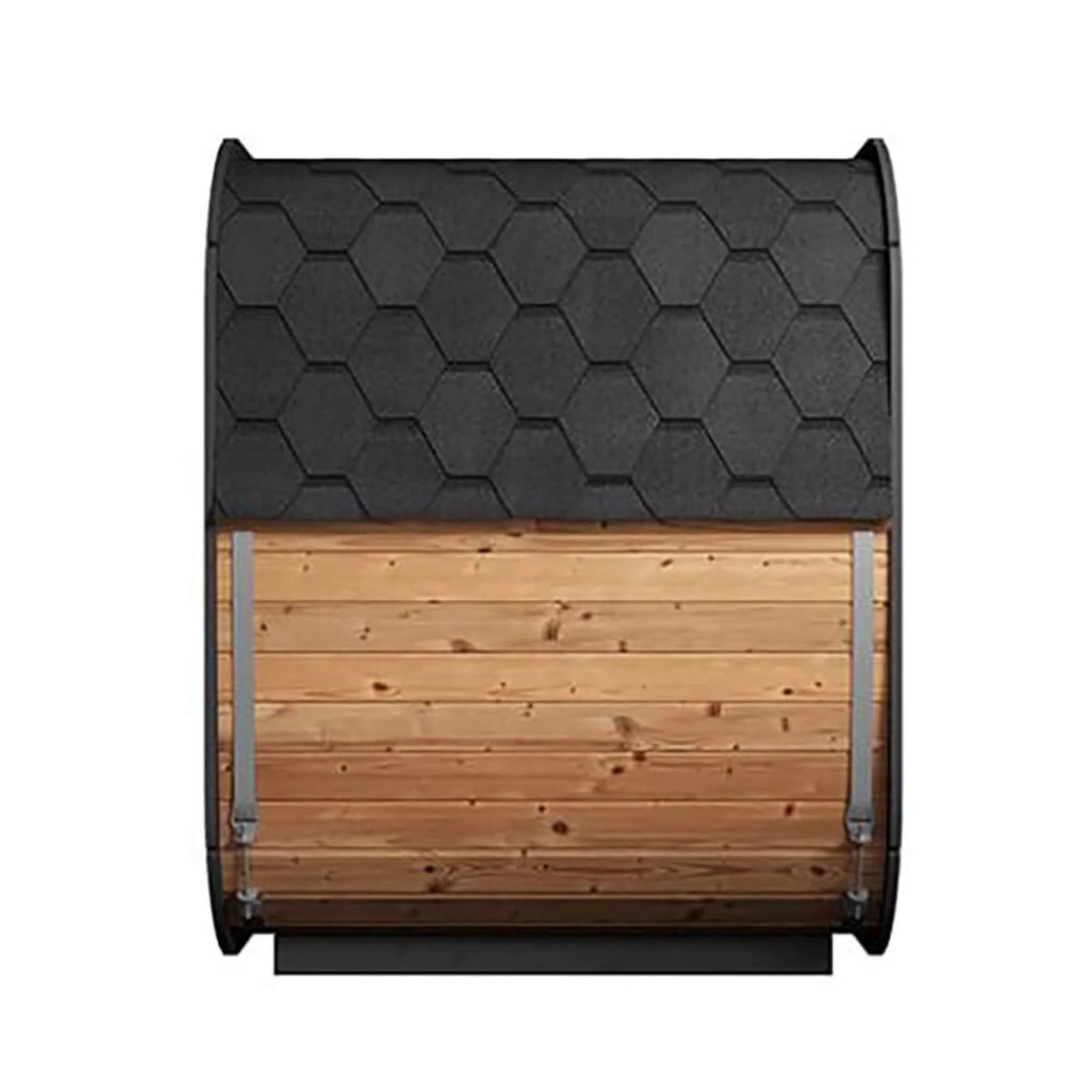 SaunaLife Model CL5G 4-Person Cube-Series Luxury Wooden Outdoor Home Sauna Kit [SL-MODELCL5G] (SAK91835) - Image 8