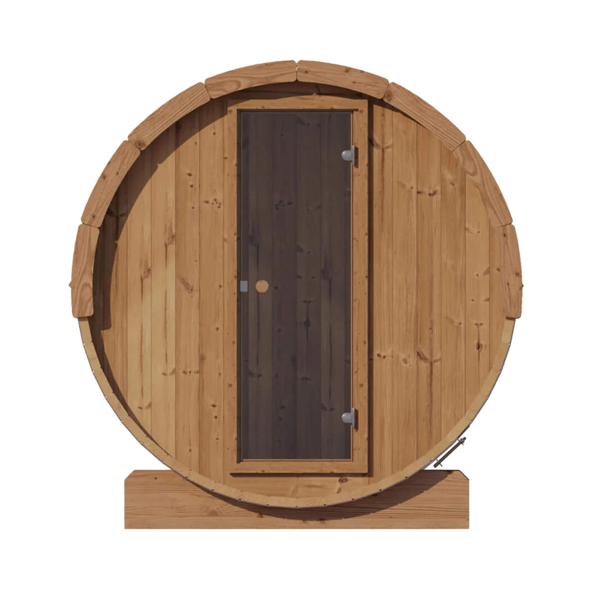 SaunaLife Model E6 Ergo Series 3-Person Thermo-Spruce Backyard Sauna Barrel [SL-MODELE6] (SAK38572) - Image 7