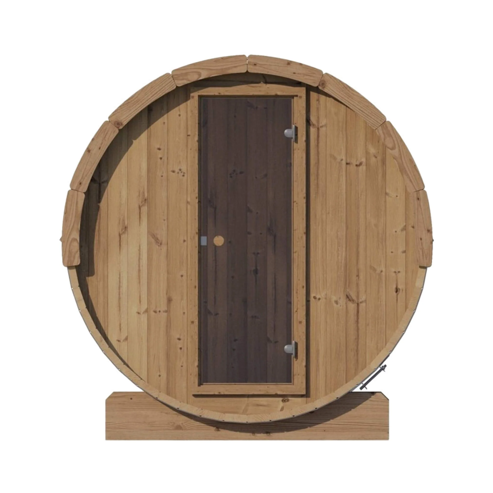 SaunaLife Model E8 Ergo Series 6-Person Outdoor Thermo-Spruce Sauna Barrel [SL-MODELE8] (SAK31809) - Image 8