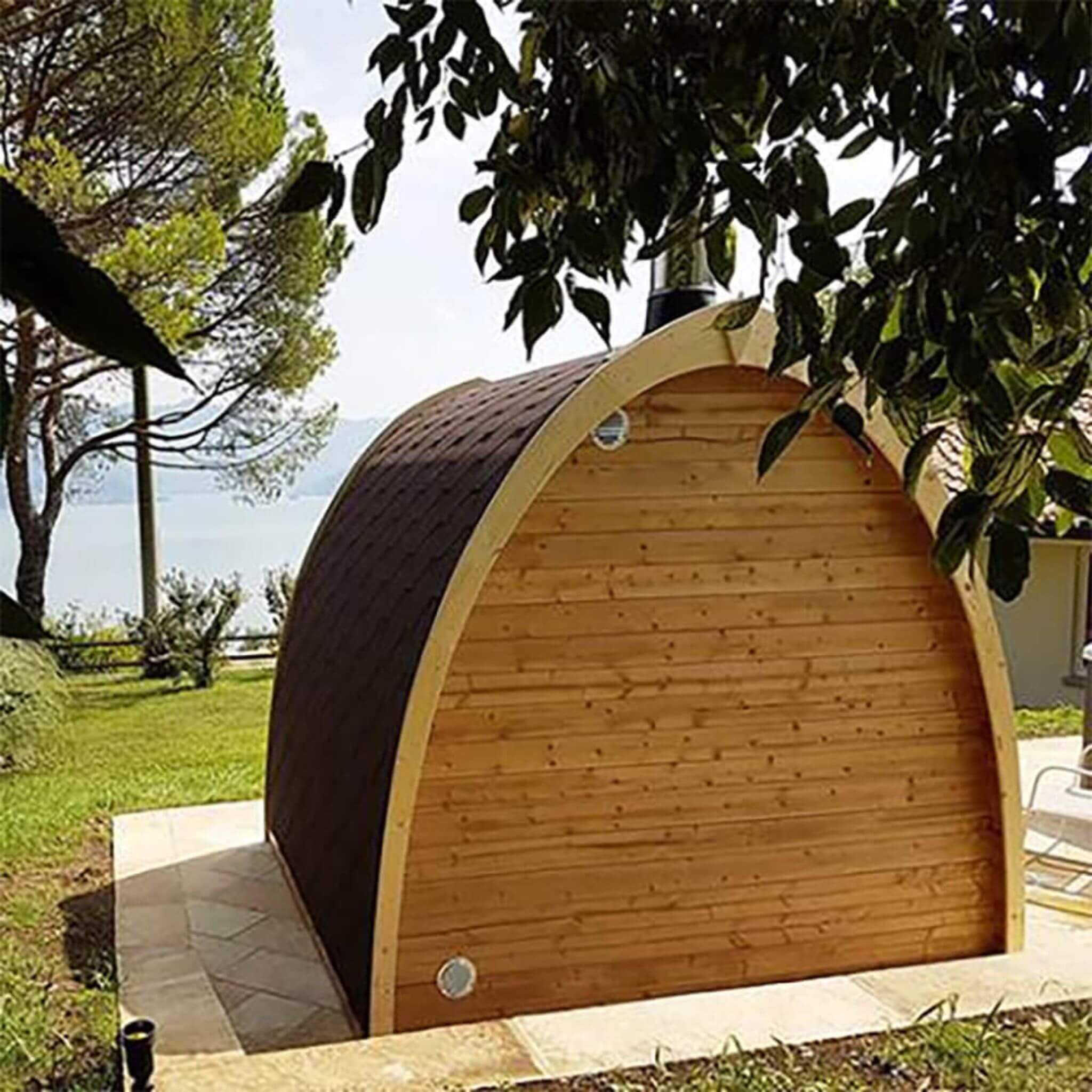 SaunaLife Model G3 Garden-Series Luxury Wooden Outdoor Home Sauna Kit [SL-MODELG3] (SAK94768) - Image 10