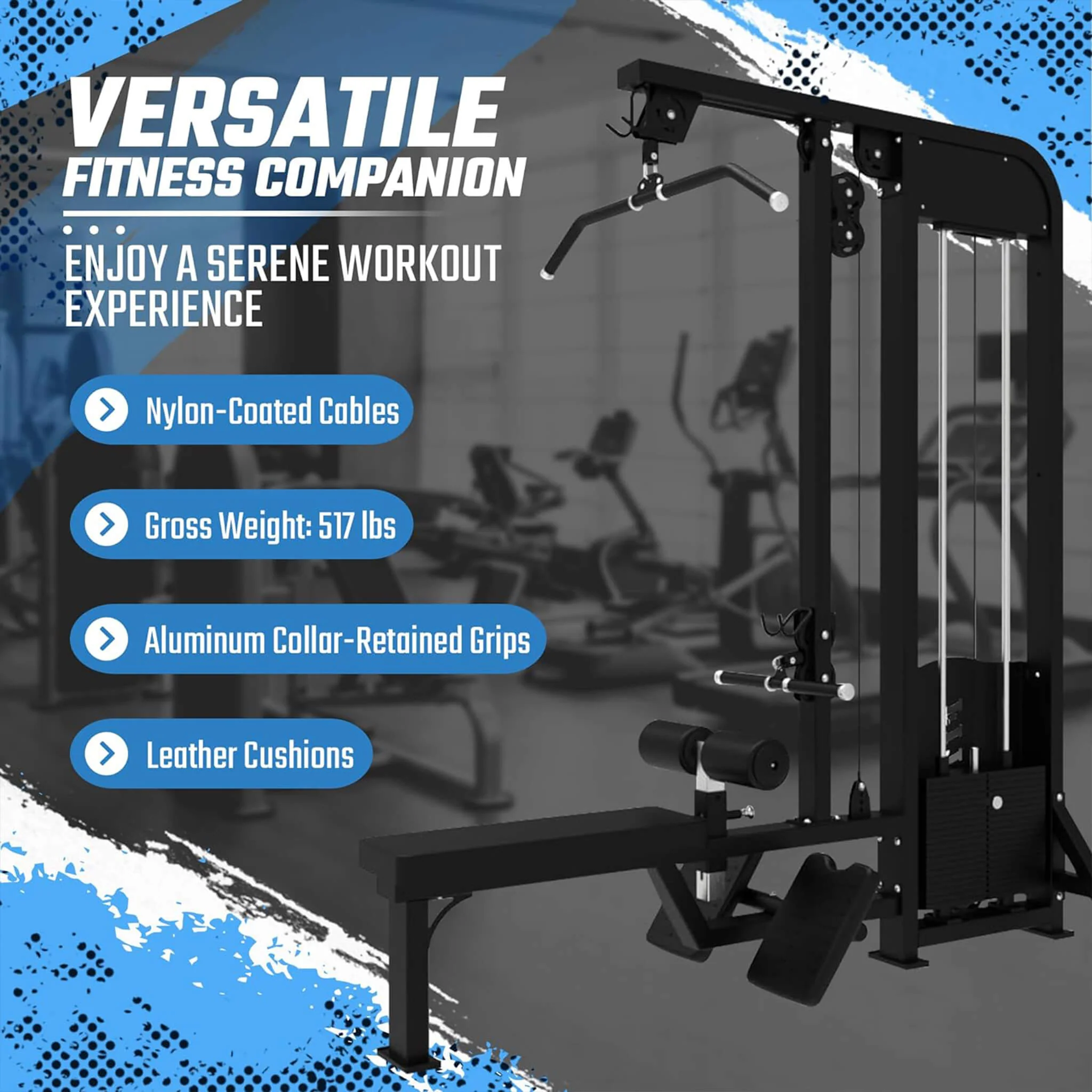 SFE Commercial Selectorized Back & Ab Combo Machine With 250LB Weight Stack [GC-5057] (SAK24895) - Image 3