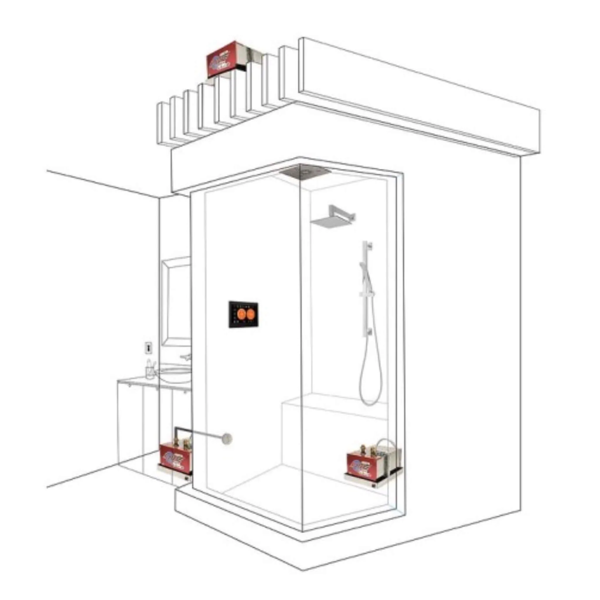 ThermaSol 8KW Pro I Essential  Steam Shower Generator With Fast Start [PROI-140] (SAK61352) - Image 3