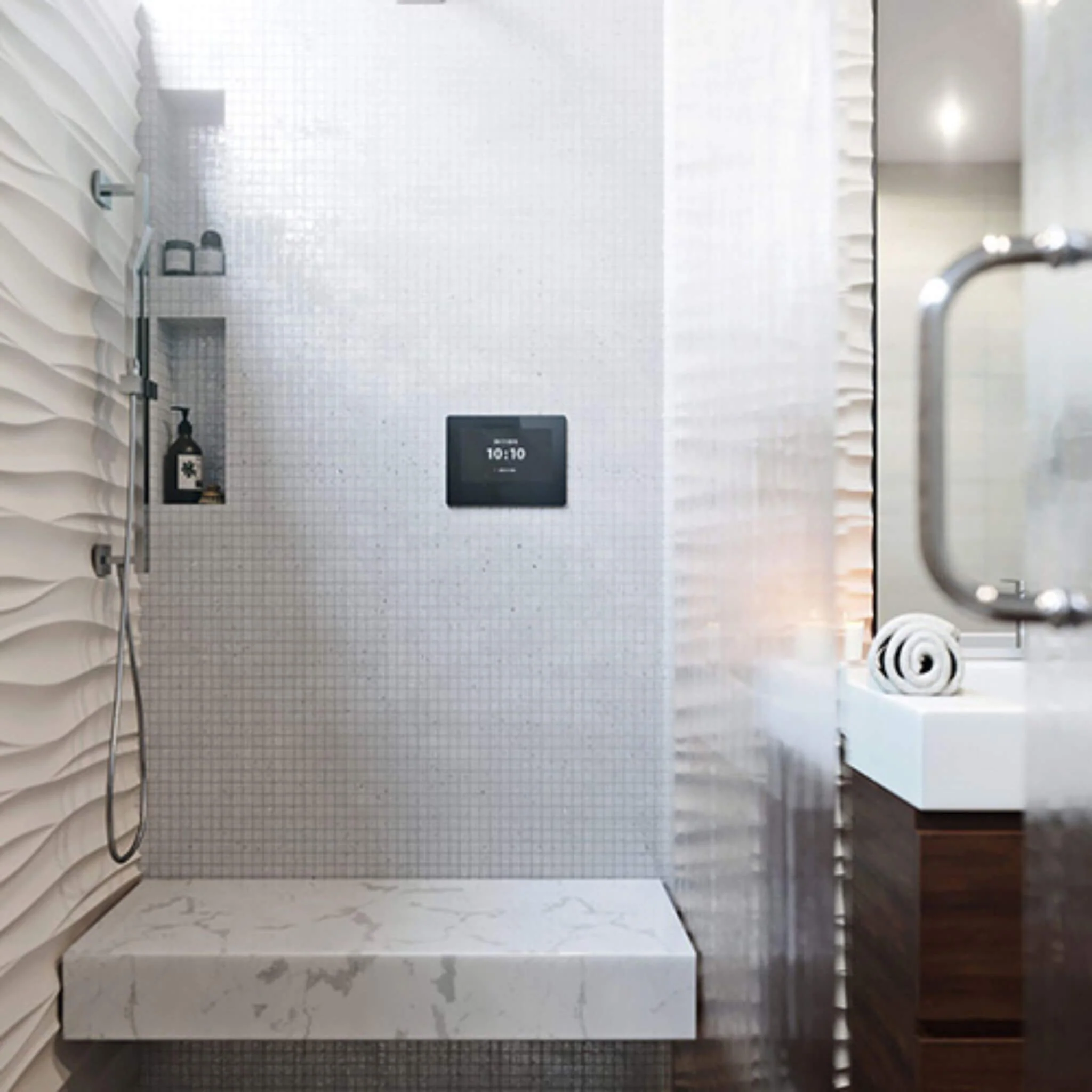 ThermaSol ThermaTouch 10-Inch Polished Nickel Square Steam Shower Control [TT10-SVSQ] (SAK83420) - Image 13